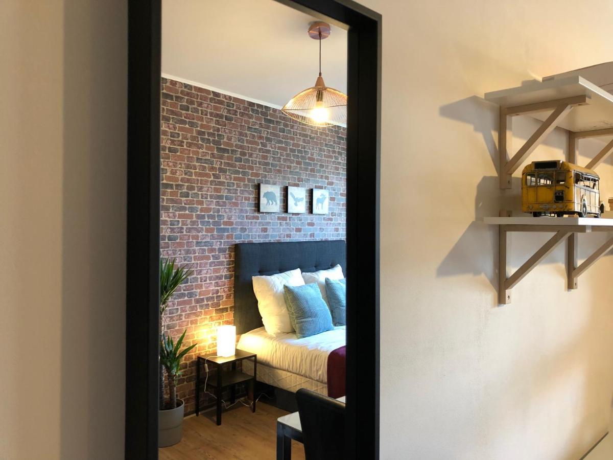 Studio Avec Balcon & Parking Gratuit - Tours Gare Bagian luar foto