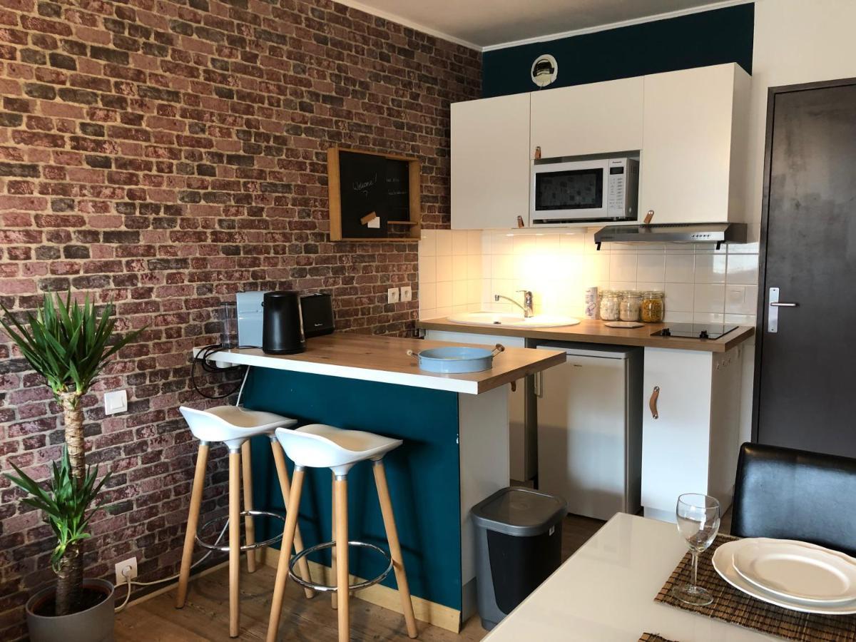 Studio Avec Balcon & Parking Gratuit - Tours Gare Bagian luar foto